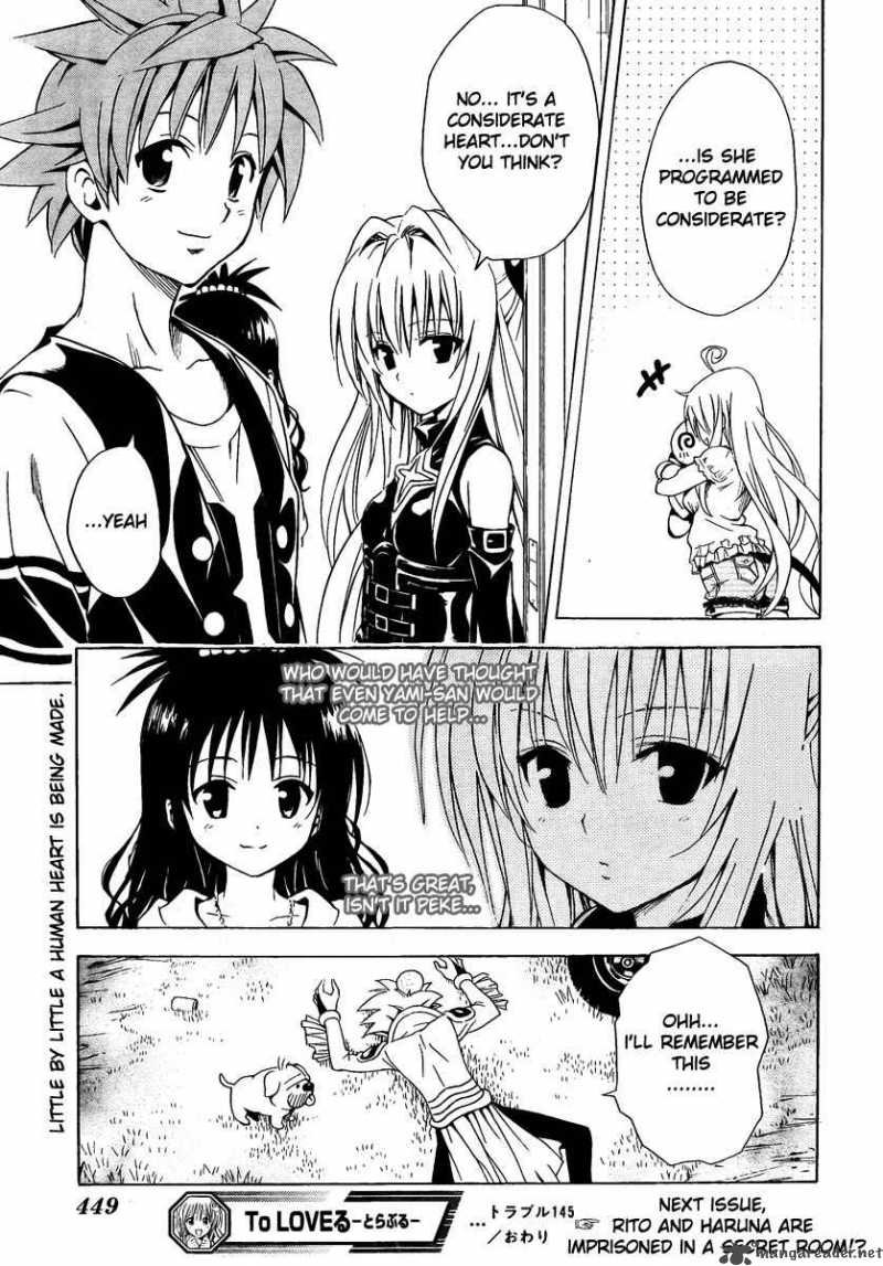 To Love Ru Chapter 145 Page 18