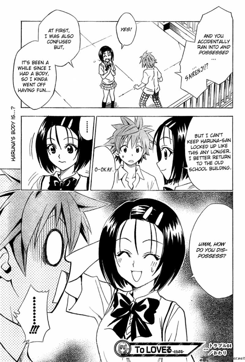 To Love Ru Chapter 64 Page 20