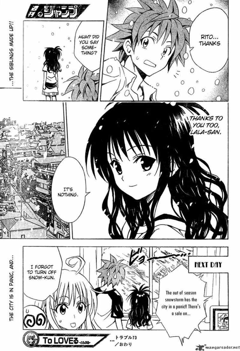 To Love Ru Chapter 73 Page 21