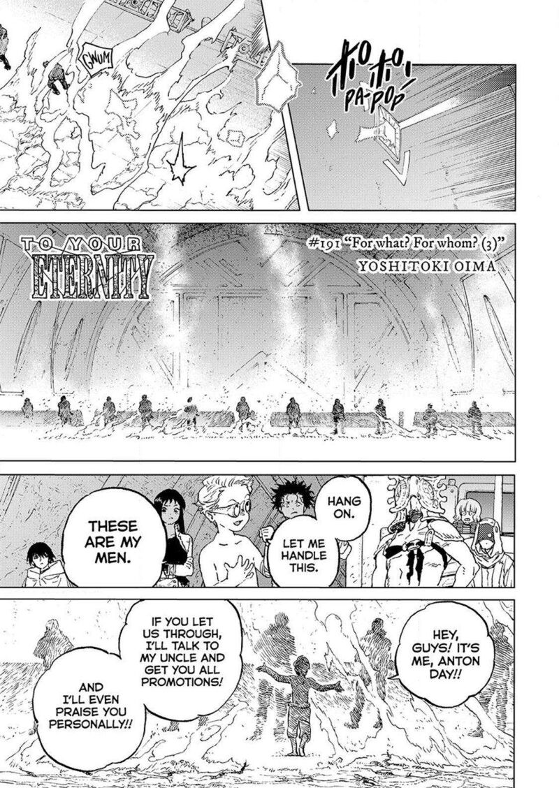 To You The Immortal Chapter 191c Page 1