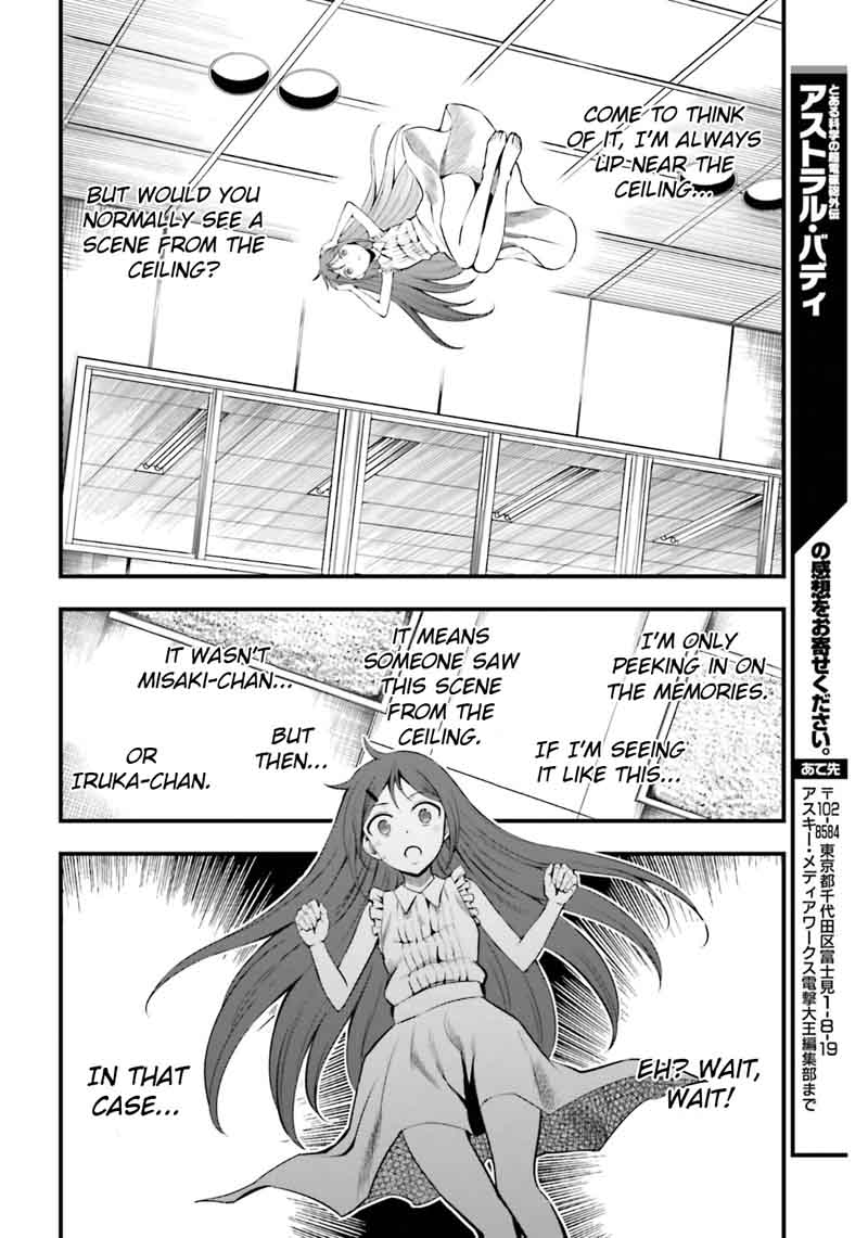 Toaru Kagaku No Railgun Gaiden Astral Body Chapter 10 Page 22