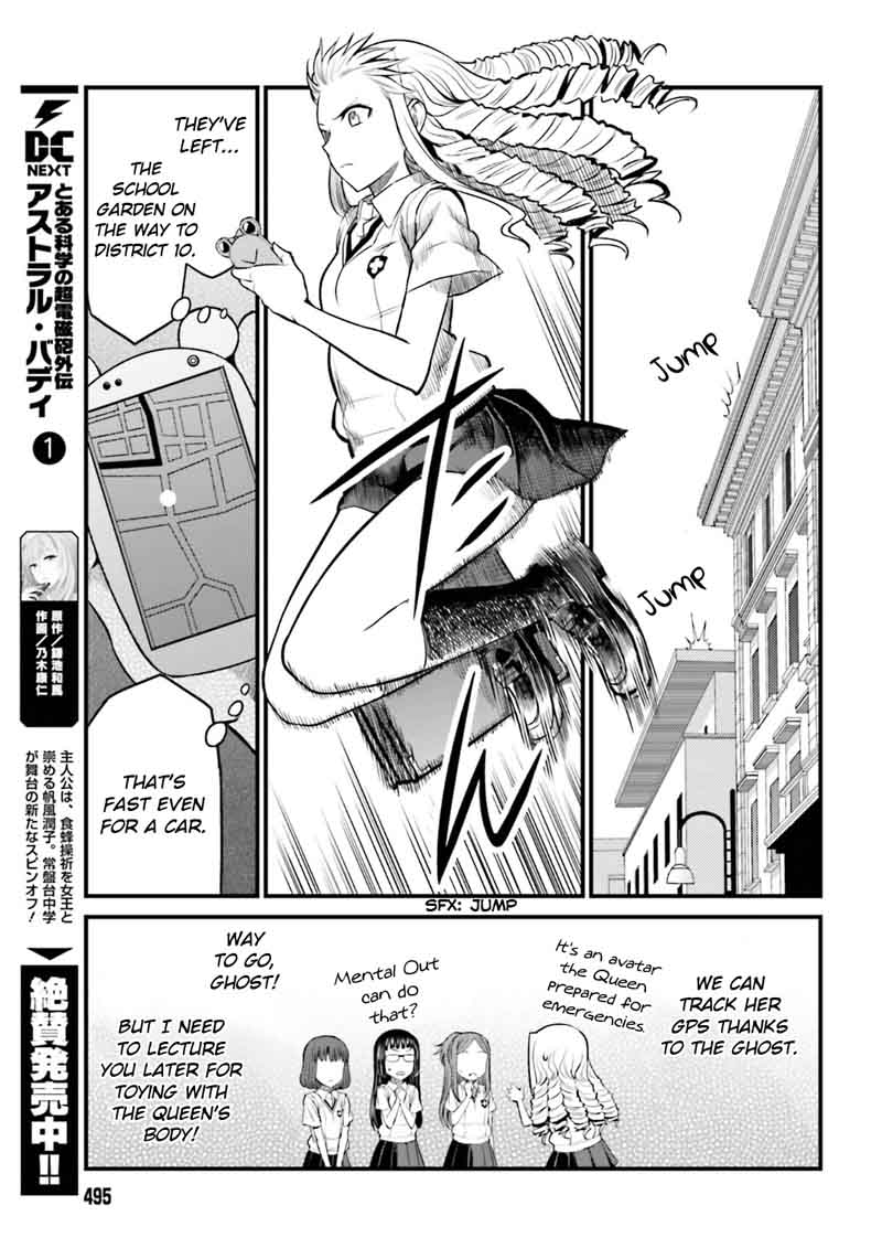 Toaru Kagaku No Railgun Gaiden Astral Body Chapter 9 Page 15