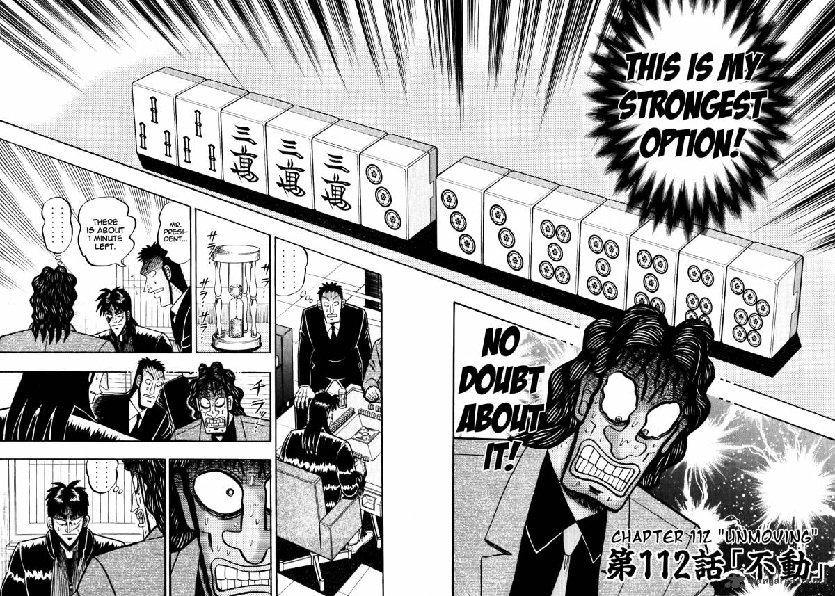 Tobaku Datenroku Kaiji Chapter 112 Page 2