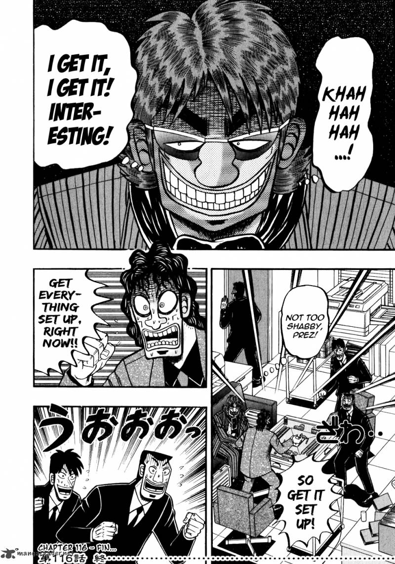 Tobaku Datenroku Kaiji Chapter 116 Page 19