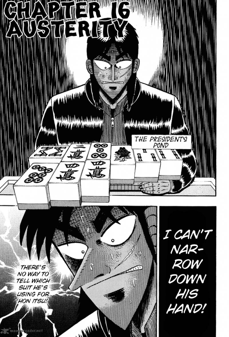 Tobaku Datenroku Kaiji Chapter 16 Page 1