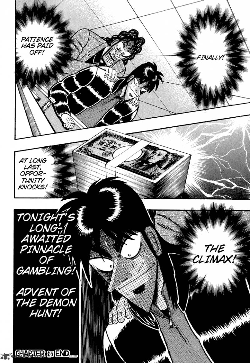 Tobaku Datenroku Kaiji Chapter 25 Page 22