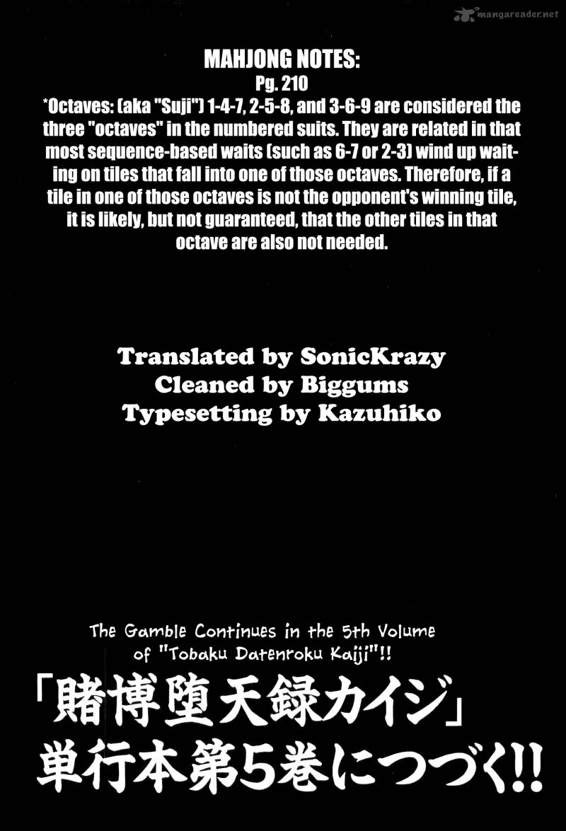 Tobaku Datenroku Kaiji Chapter 38 Page 22
