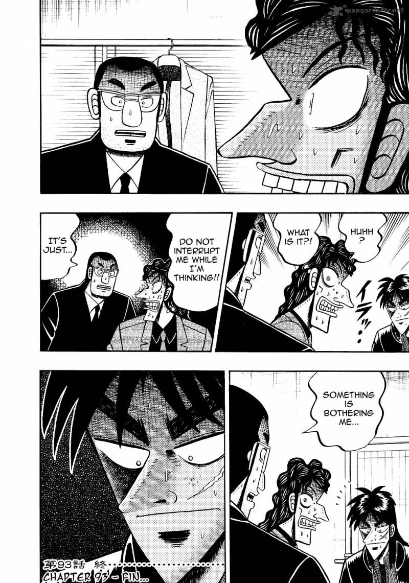 Tobaku Datenroku Kaiji Chapter 93 Page 20