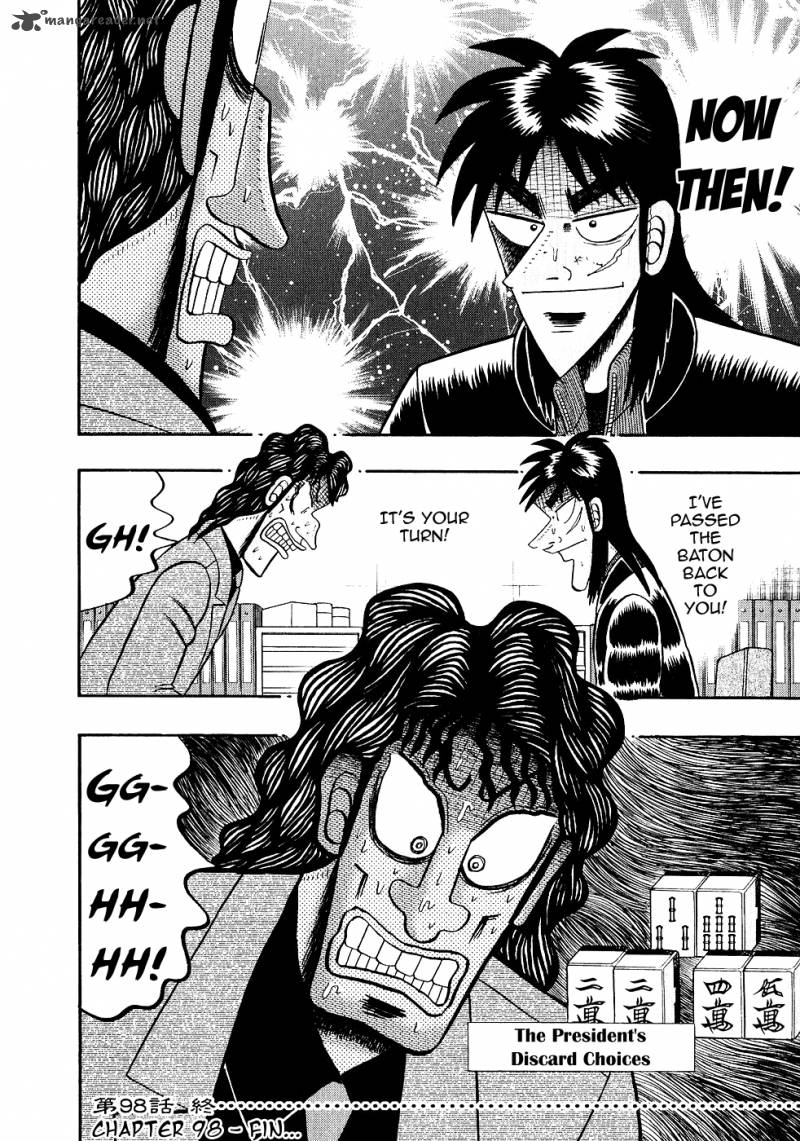 Tobaku Datenroku Kaiji Chapter 98 Page 20