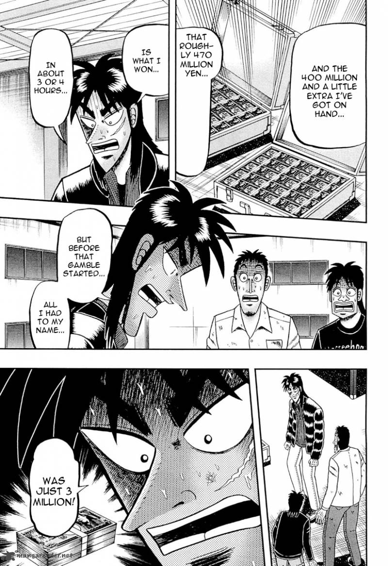 Tobaku Datenroku Kaiji Kazuyahen Chapter 104 Page 13