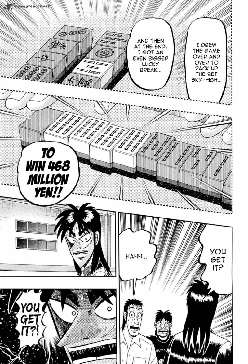 Tobaku Datenroku Kaiji Kazuyahen Chapter 104 Page 15