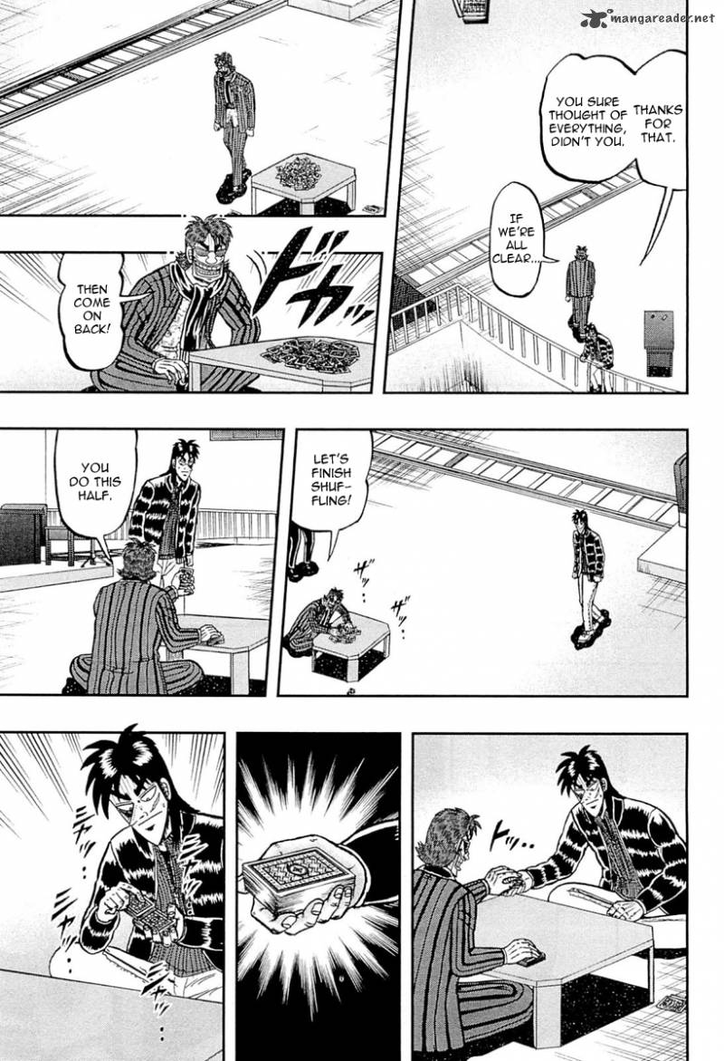 Tobaku Datenroku Kaiji Kazuyahen Chapter 105 Page 13