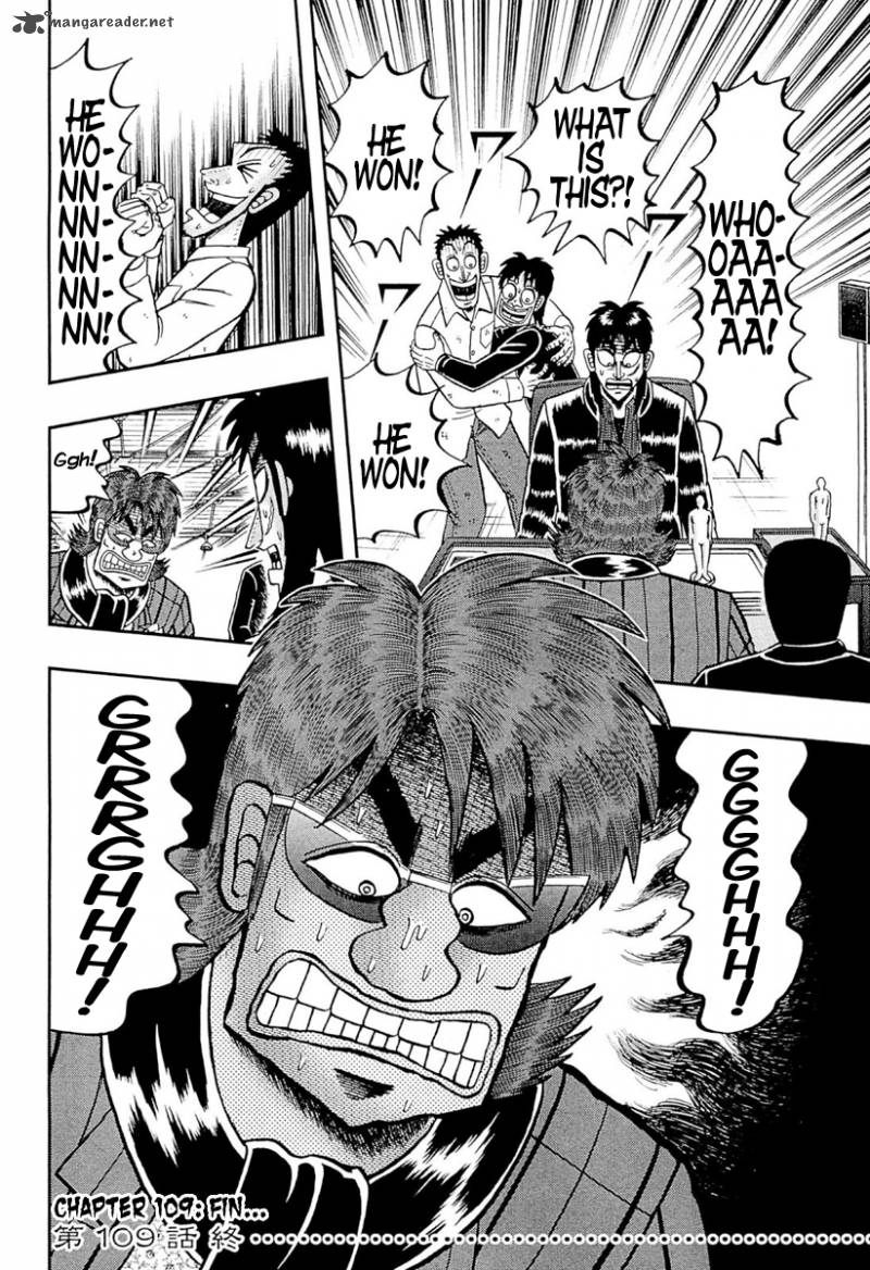 Tobaku Datenroku Kaiji Kazuyahen Chapter 109 Page 22