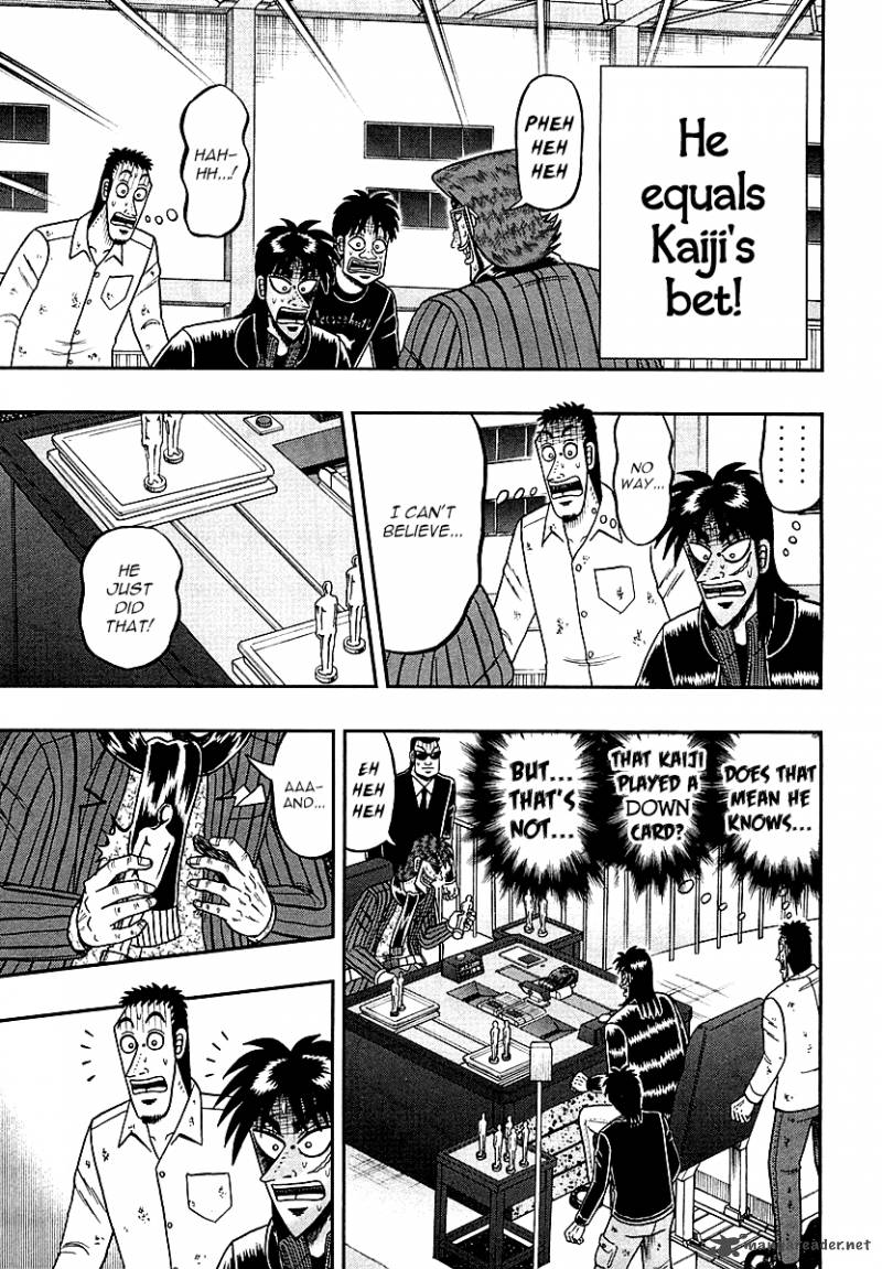 Tobaku Datenroku Kaiji Kazuyahen Chapter 119 Page 15