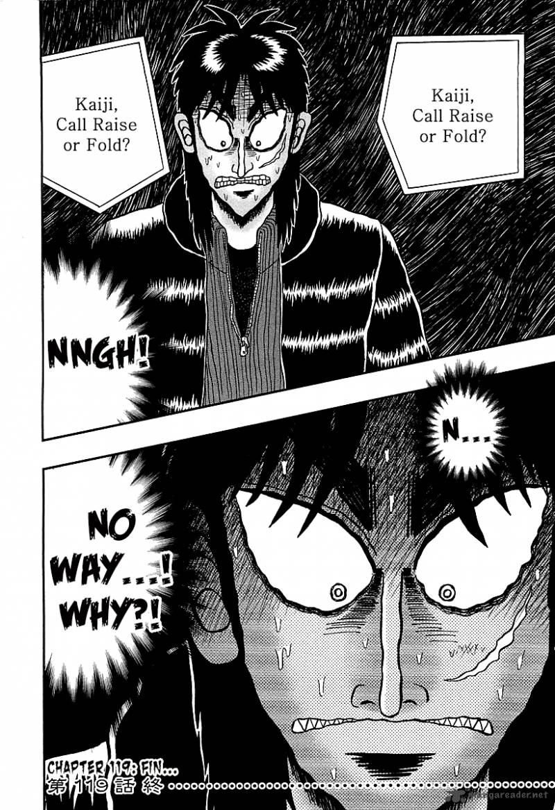 Tobaku Datenroku Kaiji Kazuyahen Chapter 119 Page 18