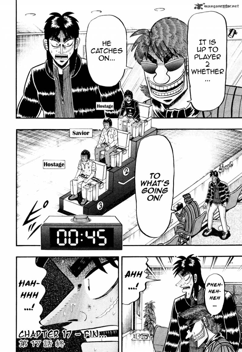 Tobaku Datenroku Kaiji Kazuyahen Chapter 17 Page 22