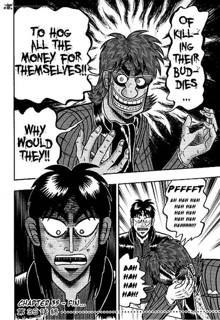 Tobaku Datenroku Kaiji Kazuyahen Chapter 35 Page 19