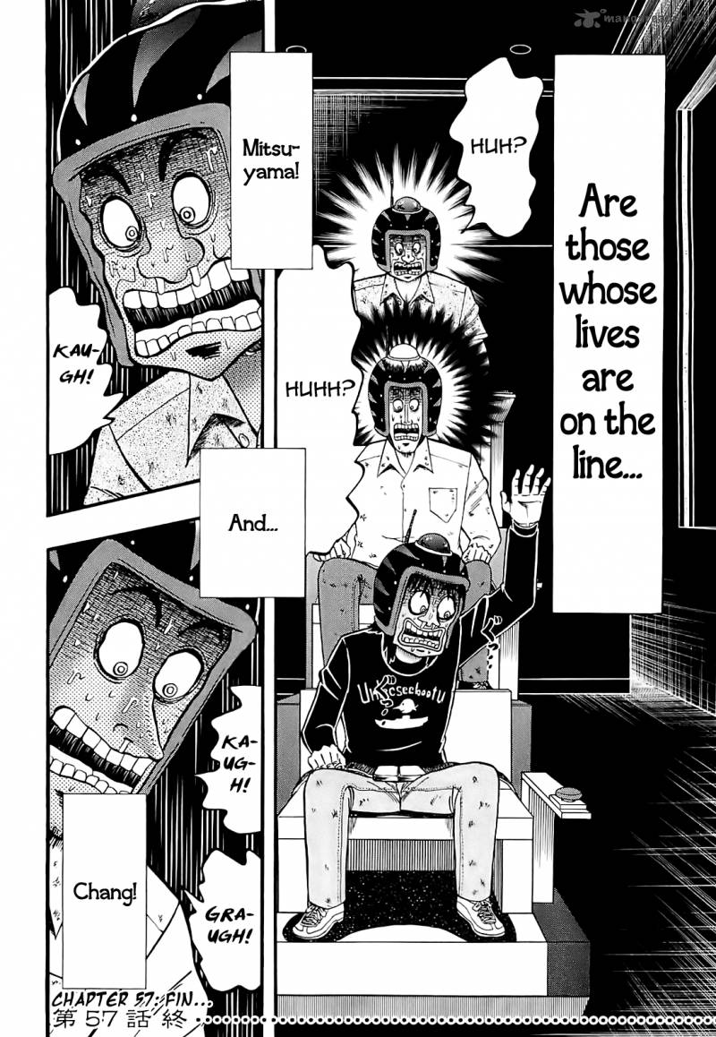 Tobaku Datenroku Kaiji Kazuyahen Chapter 57 Page 18