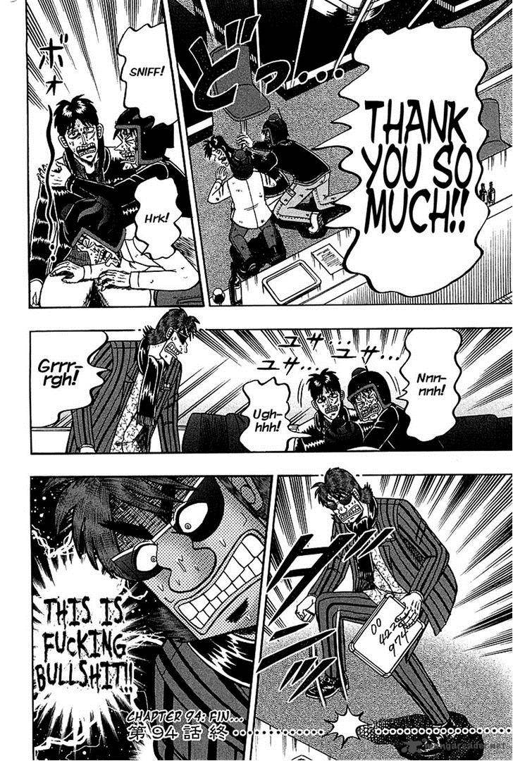 Tobaku Datenroku Kaiji Kazuyahen Chapter 94 Page 20