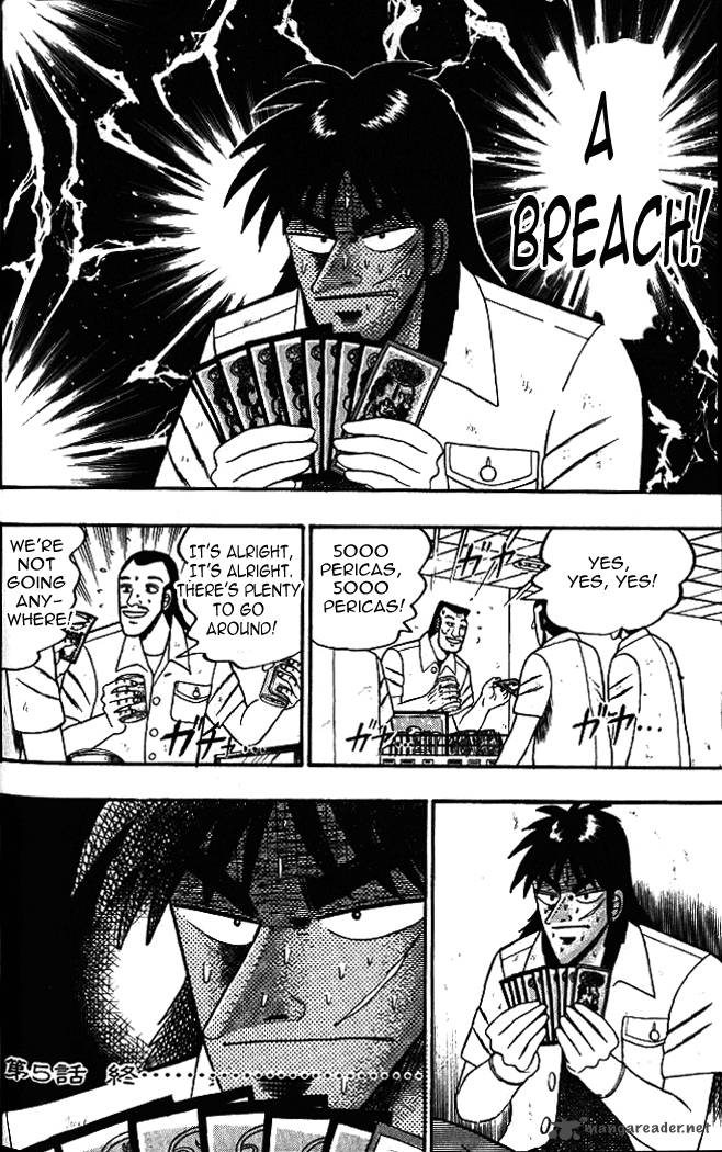 Tobaku Hakairoku Kaiji Chapter 1 Page 107