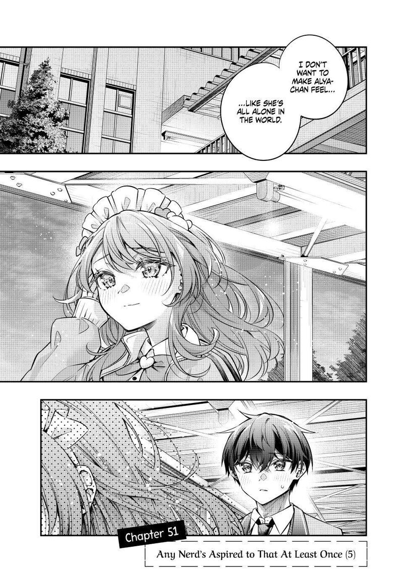 Tokidoki Bosotto Roshia Go De Dereru Tonari No Alya San Chapter 51 Page 1