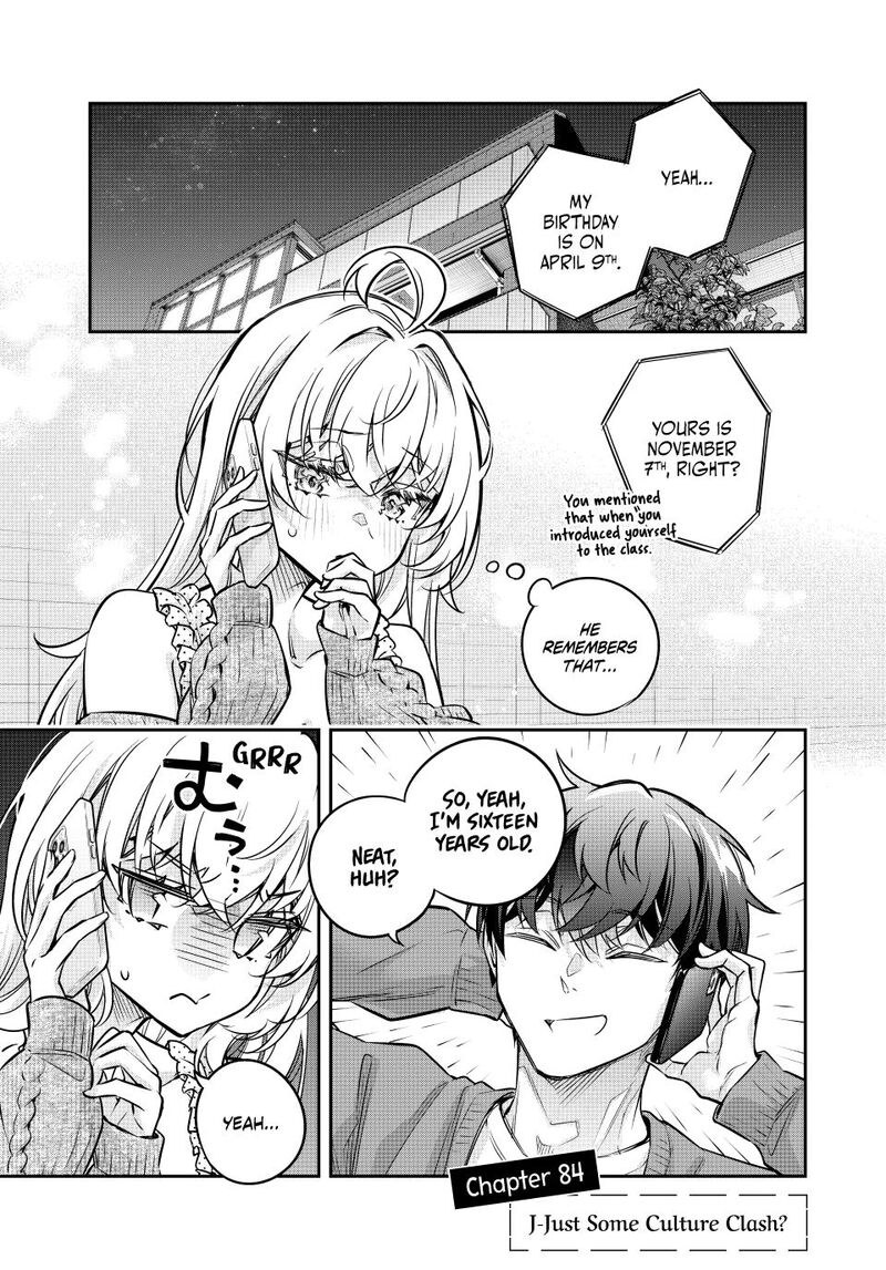 Tokidoki Bosotto Roshia Go De Dereru Tonari No Alya San Chapter 84 Page 1