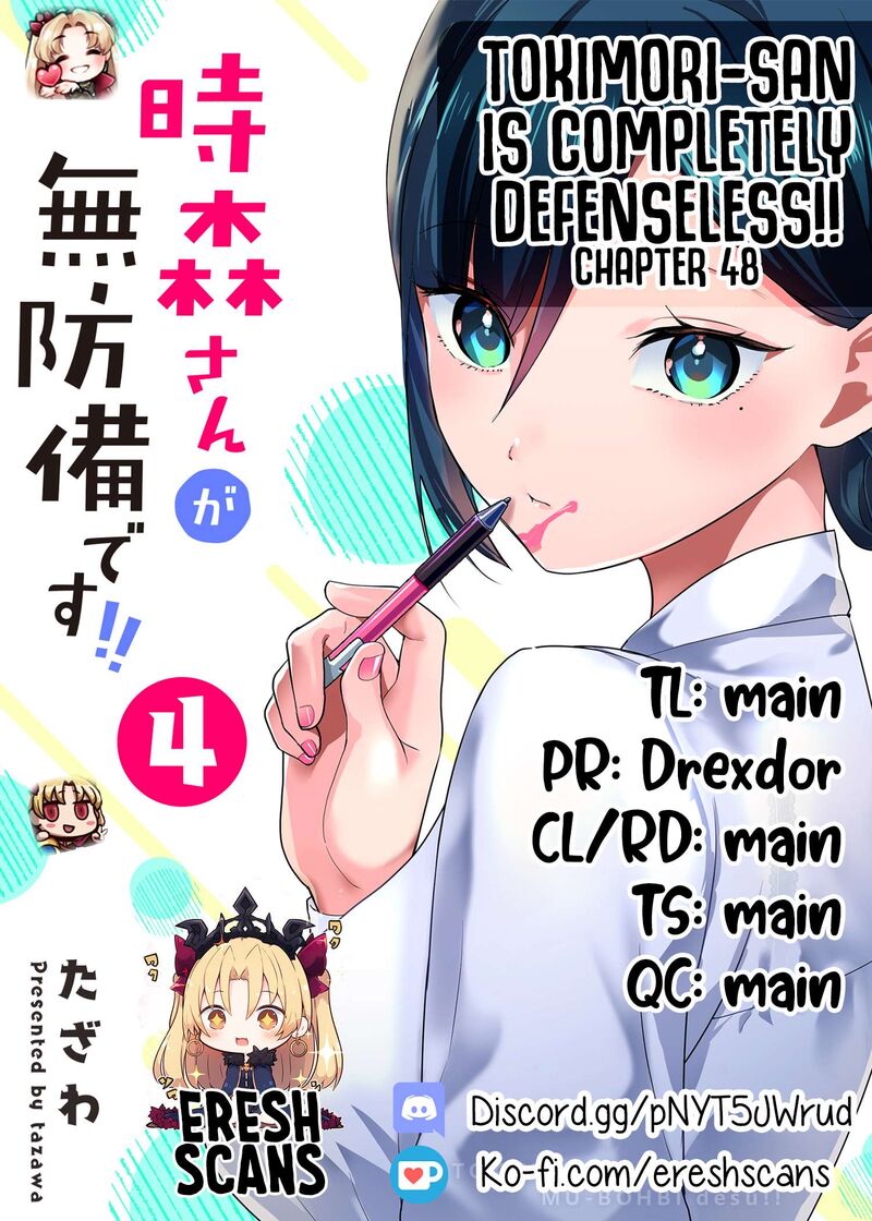 Tokimori San Ga Muboubi Desu Chapter 48 Page 1