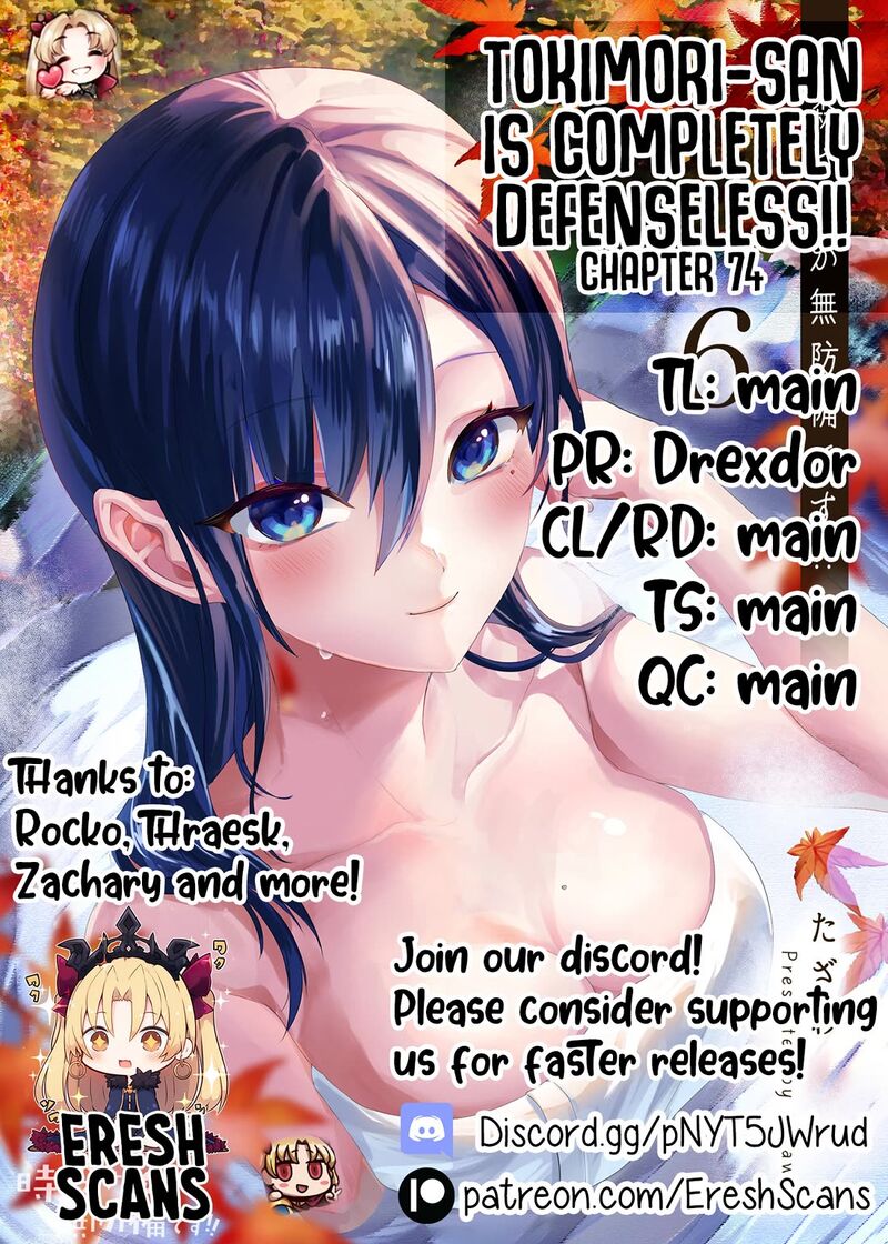 Tokimori San Ga Muboubi Desu Chapter 74 Page 14