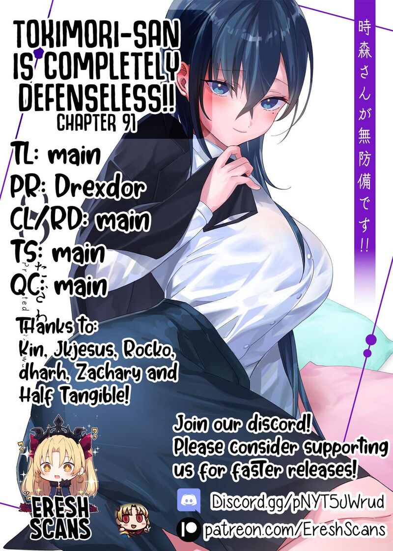 Tokimori San Ga Muboubi Desu Chapter 91 Page 13