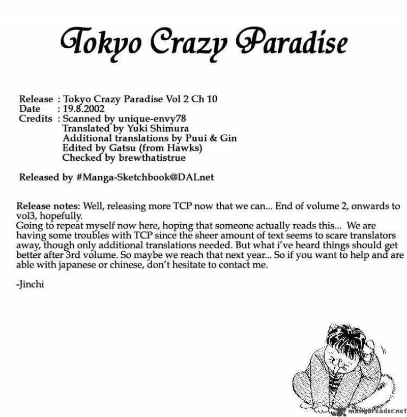 Tokyo Crazy Paradise Chapter 10 Page 30