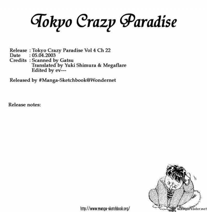 Tokyo Crazy Paradise Chapter 22 Page 30