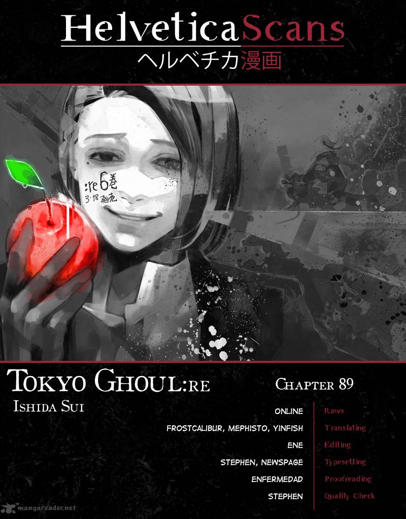 Tokyo Ghoulre Chapter 89 Page 1