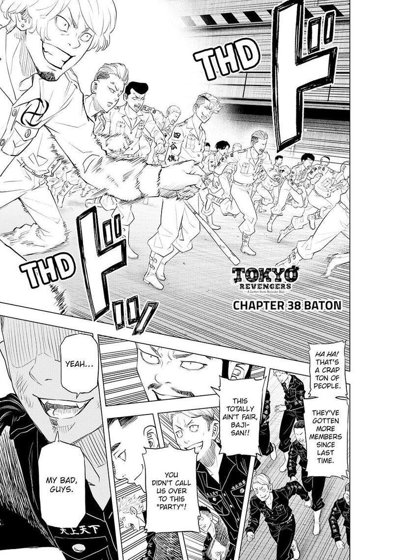Tokyo Revengers Letter From Keisuke Baji Chapter 38 Page 1
