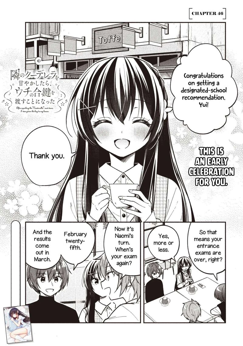 Tonari No Couderella Wo Amayakashitara Uchi No Aikagi Wo Watasu Koto Ni Natta Chapter 46 Page 1