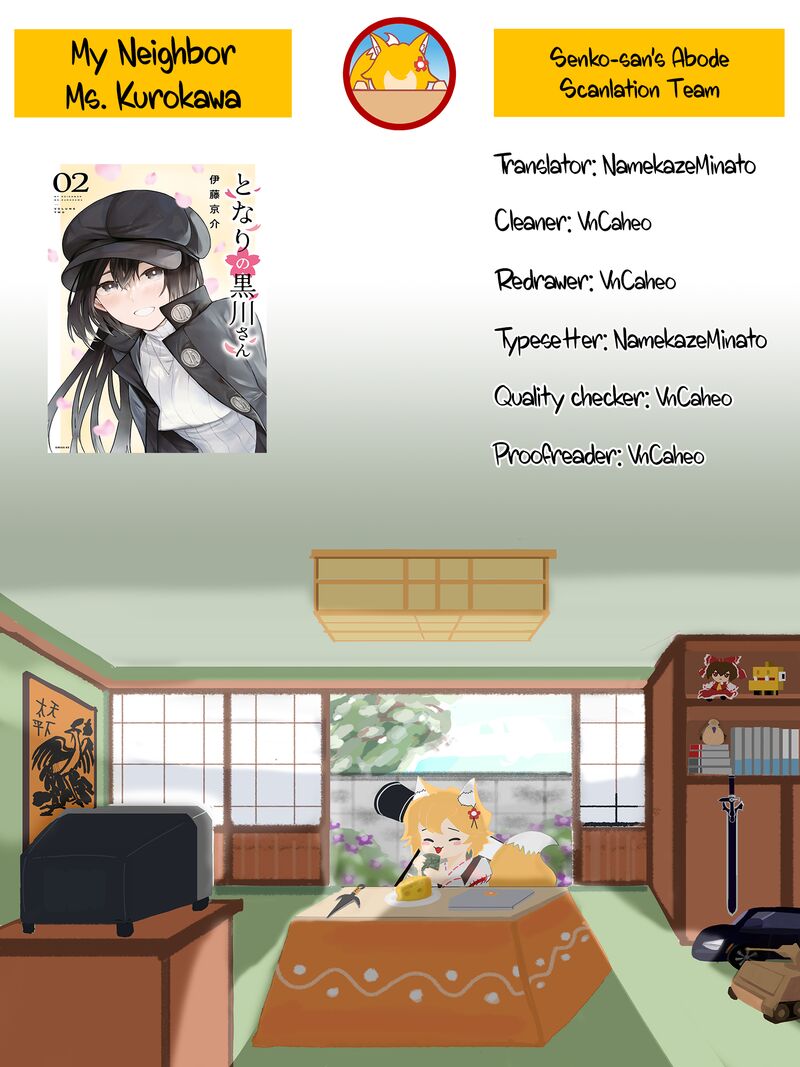 Tonari No Kurokawa San Chapter 33e Page 7