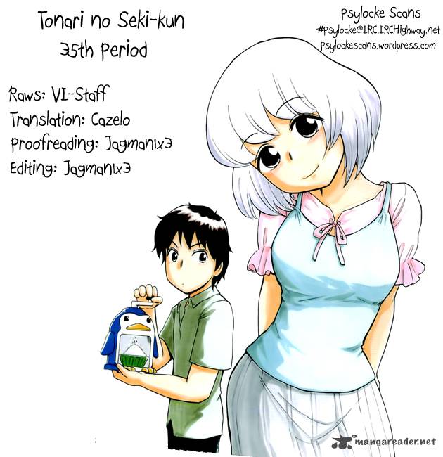 Tonari No Seki Kun Chapter 35 Page 1
