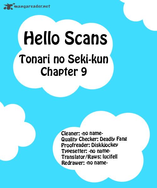 Tonari No Seki Kun Chapter 9 Page 1