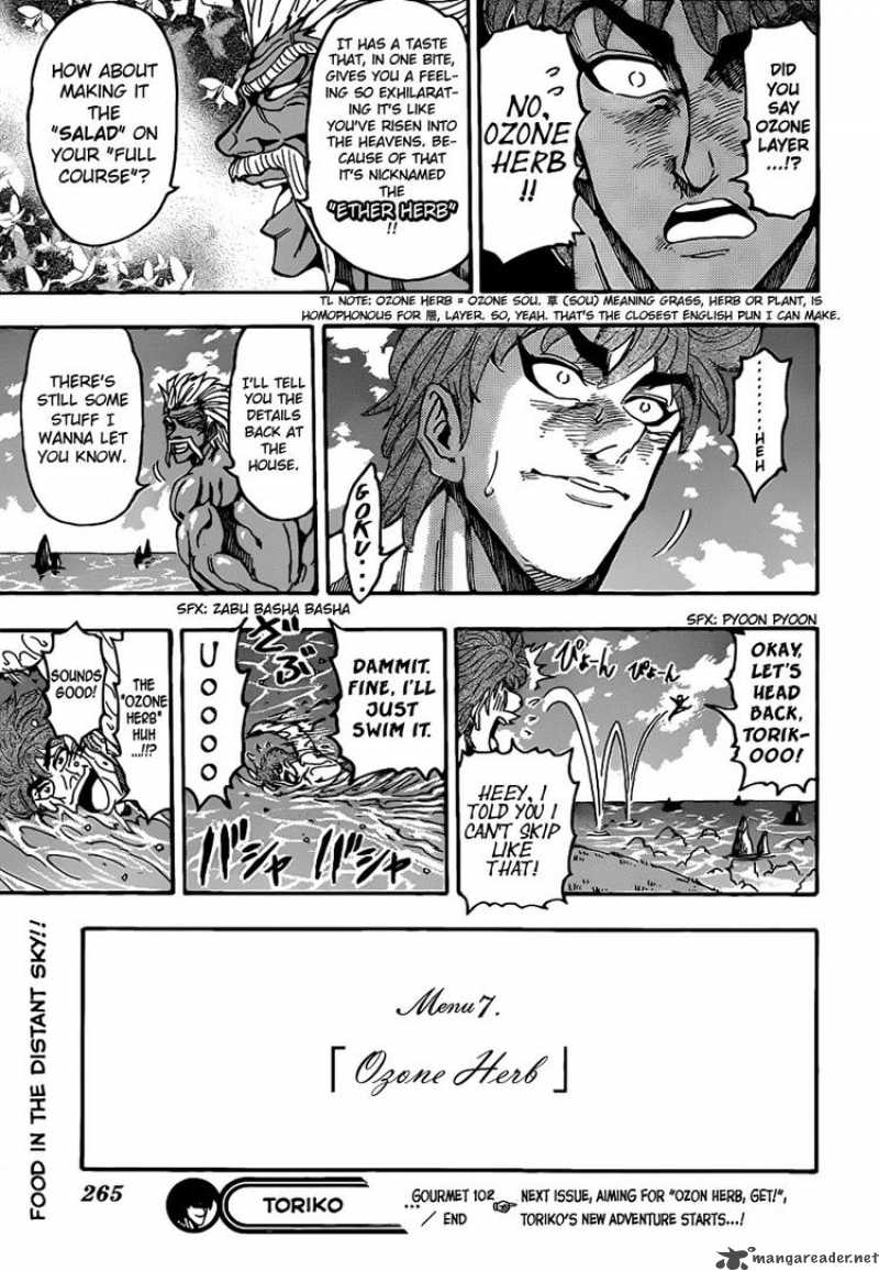 Toriko Chapter 102 Page 19