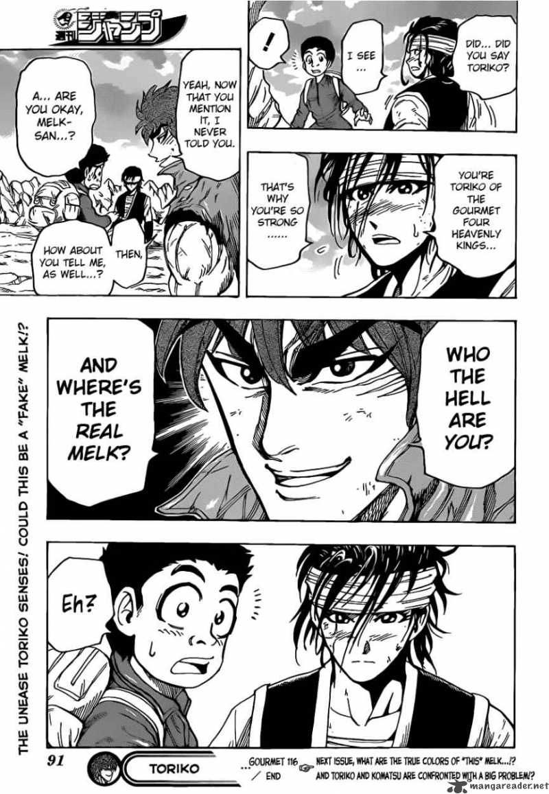 Toriko Chapter 116 Page 19