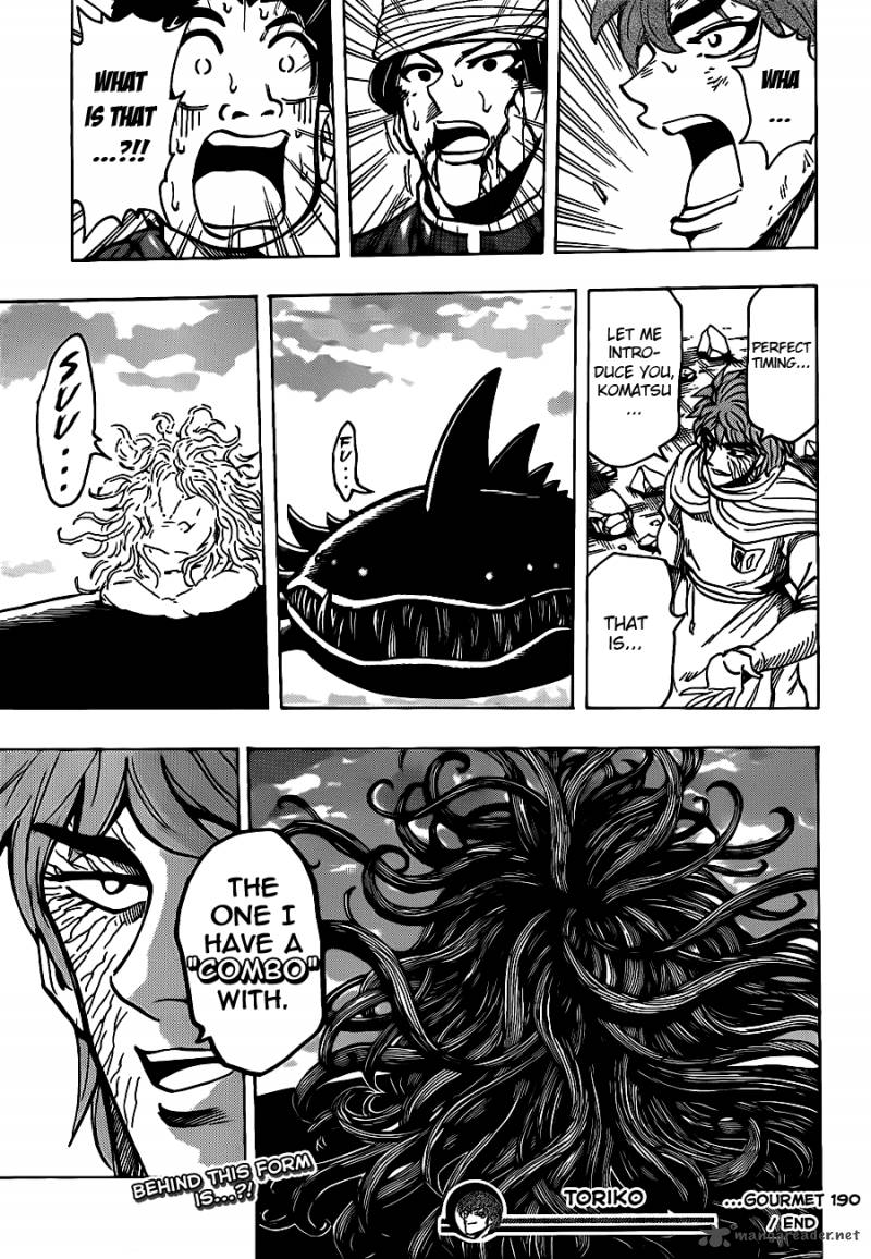 Toriko Chapter 190 Page 19