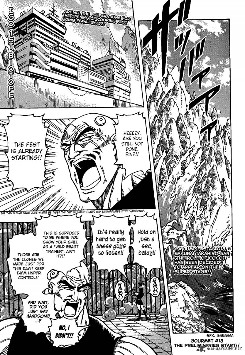 Toriko Chapter 213 Page 2