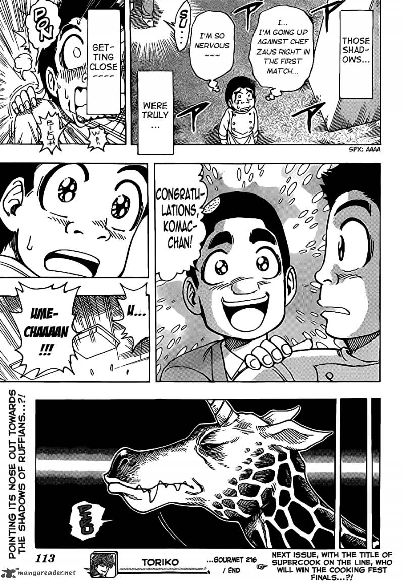 Toriko Chapter 216 Page 19