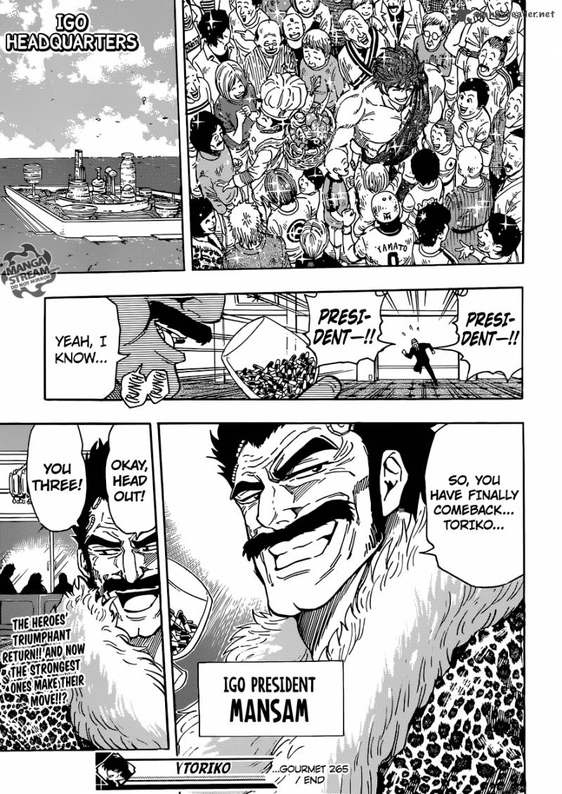 Toriko Chapter 265 Page 21