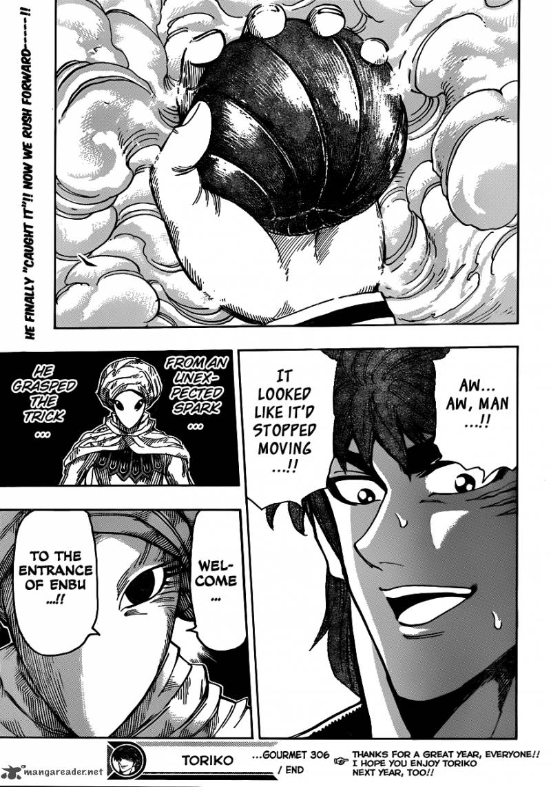 Toriko Chapter 306 Page 17