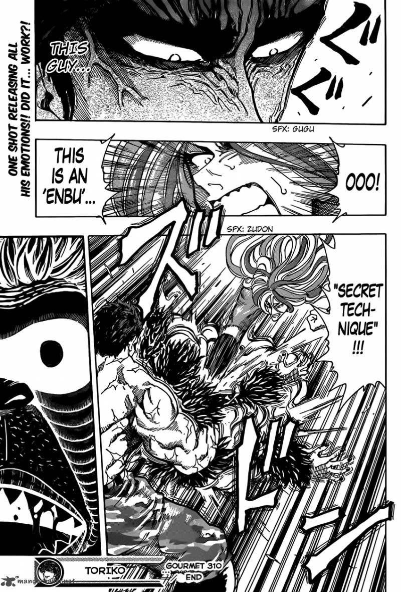 Toriko Chapter 310 Page 19