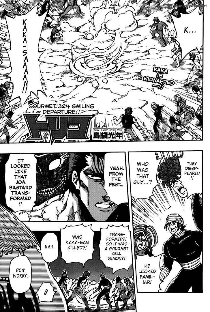 Toriko Chapter 324 Page 1