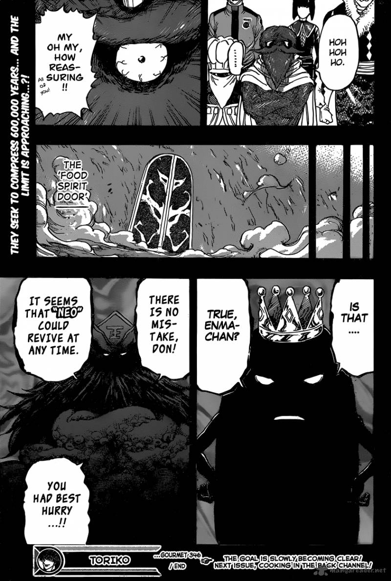 Toriko Chapter 346 Page 19