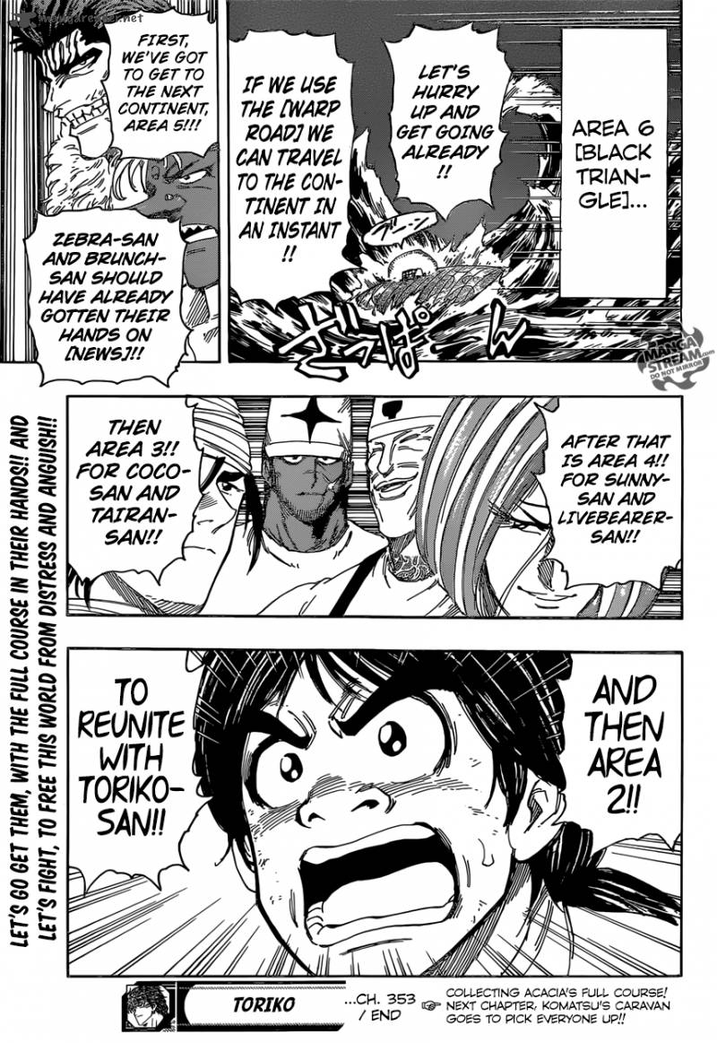 Toriko Chapter 353 Page 18