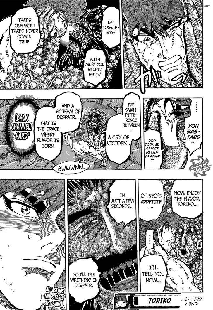 Toriko Chapter 372 Page 19