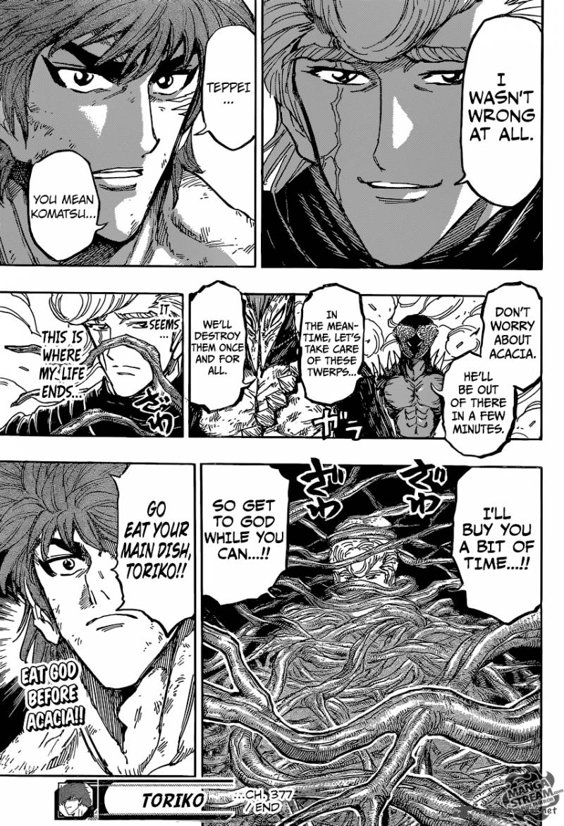 Toriko Chapter 377 Page 18